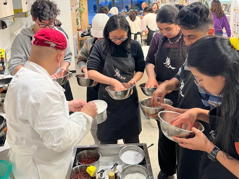 紐約大學阿布扎比分校交換生體驗做中餐